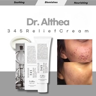 100% Original Dr. Althea 345 Relief Cream 50ml Korean Facial Moisturizer Lotion Serum Ceramide