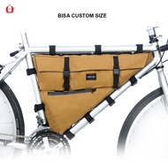 Custom frame bag hbrng waterproof federal gravel commuter bike