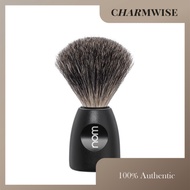 Muhle LASSE81BL NOM LASSE, BLACK Handle, PURE BADGER SHAVING BRUSH