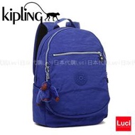 KIPLING CLAS CHALLENGER 15016 H70 素面 A4 後背包 書包 小猴子 LUCI日本代購