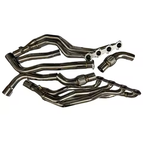 Exhaust Manifold Header for merc-edes be-nz am-g CLS55 CLS500 E55 E500 M113K Long Exhaust Pipe Long 