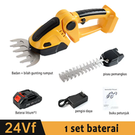 MAKITA 2x 24V Baterai 2in1 Alat Potong Rumput Elektrik Mesin Pemotong Rumput Cordless Garden Shear S