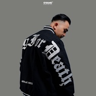 Shams Wear Varsity Jacket Eternal Black
