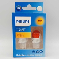 Cross-Border Philips LED T20WY21W11065AU60X2 U60 Pro6000 Large Plug Steering Bulb