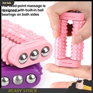 mw Spiky Grippie Stim Toy Hand Massager with Steel Balls Tissue Trigger Point Therapy Roller Portabl