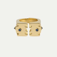 Hannah Martin Razor Ring Taper Sapphire