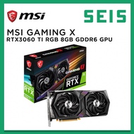 MSI Gaming X RTX3060 Ti RGB 8GB GDDR6 GPU Graphic Card