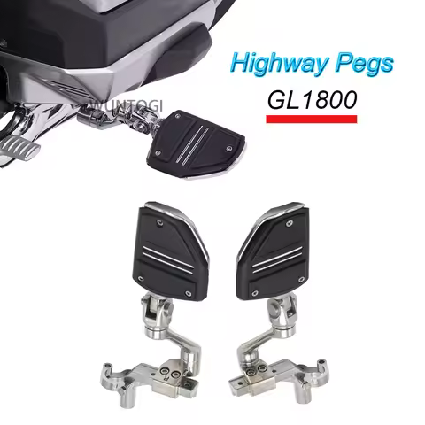 For Honda GoldWing GL1800 Accessories 3-Way Adjustable Highway Peg Mounts Gold Wing1800 Motorcycle E