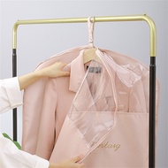 ♥Collapsible Transparent Hanging Ditch Clothes Dust Case Suit Jacket Clothing Dustproof Bag Nos~ck