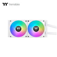 曜越 TH280 V2 Ultra EX ARGB 白 (280mm/2.1吋液晶冷頭/14cm風扇*2/磁吸風扇/五年保固)