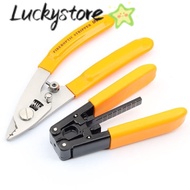 LUCKY Wire Stripper Set, Stainless Steel Orange Cable Pliers, Adjustable Crimping Tool Cable