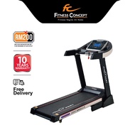 Fitness Concept Trax TrailRunner Treadmill Machine 10 Year Warranty| Running Marathon Fitness Walkin