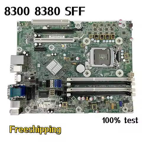 657094-001 For HP Compaq 8300 8380 SFF Motherboard 656933-001 657094-601 Q75 LGA1155 Mainboard 100% 