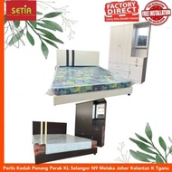 SETIA-Bedroom Set 4'x6'/Room Set 2 in 1