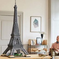 兼容樂高埃菲爾巴黎鐵塔模型地標立體建筑成人高難度拼裝積木玩具
