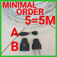 CABLE EXTENDER CABLE POWER ADAPTOR CCTV IP CAMERA 5v 12v