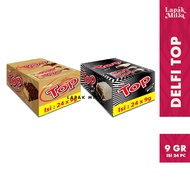 Delfi Top Wafer Caramel Chocolate 9gr x 24 pc