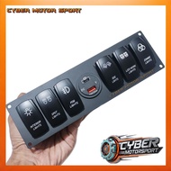 TOMBOL 12v 24 volt universal car dashboard panel charger usb charger fast charging type C volt meter