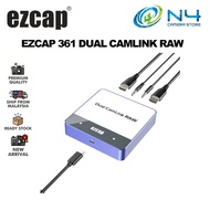 EZCAP 361 Dual CamLink RAW Two HDMI Video Capture and Live Streaming Box 4K & RGB24 1080p60 resoluti