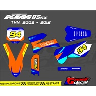OLD KTM 85 STICKER OLD KTM 85 FULLBODY STICKER