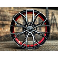 New Car Sport Rim CT PREMIUM RACING WHEELS UnderCut Design Wheels 15x6.5J 8x100/114.3 ET38 BMF/RED U