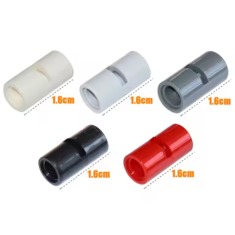 Building Blocks Technical Part MOC Pin Connector Round 2L with Slot Pin Joiner Round 62462 DIY Brick