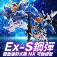 『鐵童玩具』代理版 NX NXEDGE STYLE [MS UNIT] Ex-S鋼彈 藍色迷彩式樣 610089