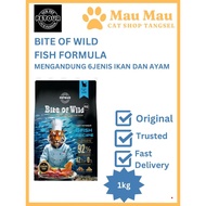 Bite of wild with FISH FORMULA Dry cat food F42 grainbebas 1 kg size