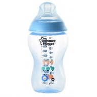 Tommee Tippee Closer To Nature Tinted Bottle 340ml / 12oz Single Pack Blue White Pink Lime Green