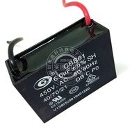 CBB61 Start Capacitor Fan Start Capacitor Motor Start Capacitor 6uF/450V Air Conditioning Energy Con
