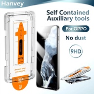 [Hanvey] Tempered Glass For OPPO Automatic Alignment Auto-Dust Removal Kit Full CoverS1 F11 Y93 X21 