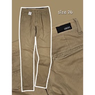 Waist 26 Inherit Slim-Fit Pants Elastic Fabric Very Soft