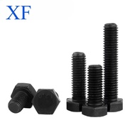 12.9 grade hex bolt, screw DIN933 high strength outer hex bolt, extended screw, full thread bolt M4/