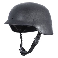 TACTICAL MILITARY AIRSOFT PAINTBALL SHOOTING PROTECTIVE SECURITY HELMET (BLACK)