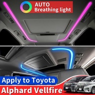 Toyota Alphard Vellfire 30 Series Ambience Light Roof Constant Light Module Automatic Color Changing Modification Accessories