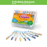 DUKA Twist crayon 12 Colors/ 24 Colors/ 18 Colors/ 36 Colors - Plastic Bag/ Plastic Box Crayon for t