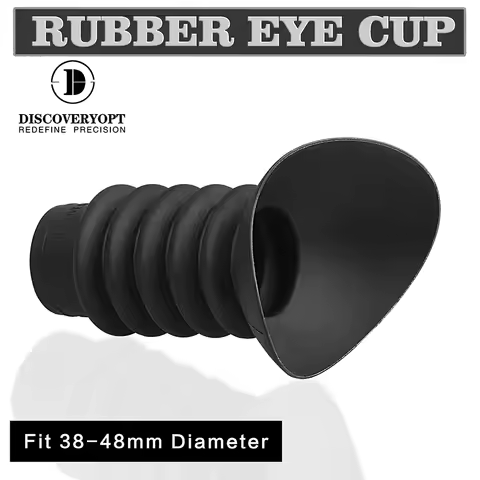 Discovery Rubber Eyeshade 38-48mm Scalability Sight Eyeguard Ocular Recoil Cover Eye Protector For T