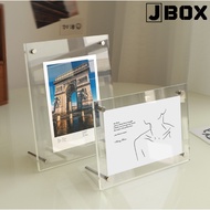 Acrylic Photo Frame or Photo Stand (JBox)