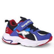 特賣會 KangaROOS美國袋鼠鞋 童款FUSION 越野老爹鞋 01296 藍紅黑 超低網購價:1080元