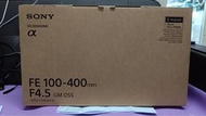 最新款 全新未用過  香港行貨未登記保養 Sony FE 100-400 100-400mm F4.5 GM OSS 歡迎 Trade IN 😍😍😍