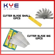 Cutter Refill / Cutter Blade (10 Pcs / Tube)