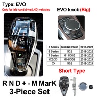 Crystal Gear Shift Knob Lever Short Type For BMW F20 F10 F30 F06 G12 G32 F36 F33 F34 F22 X4 G02 X3 G