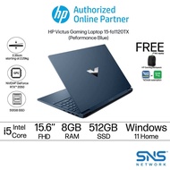 HP Victus Gaming Laptop 15-fa1120TX (Performance Blue) / 15-fa1121TX (Mica Silver) 15.6'' FHD (Intel