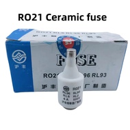 R RO21 Ceramic Fuse R021 RL96 500V 2A6A10A Fuse Fuse