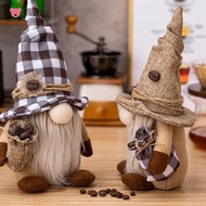 2PCS Gnomes Plush Gnomes Plush Doll Christmas Decorations Housewarming Gift Home  Farmhouse