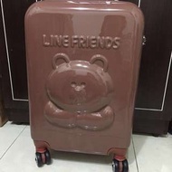 Line Friends 熊大登機箱