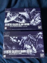 Bandai HG Gundam Crossbone Dictus callisto of shadow light custom 海盜高達 如有興趣或查詢請到關於我直接聯絡