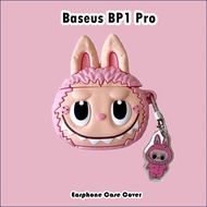 【Ready】 For Baseus BP1 Pro Case Casing Soft Silicone Anti-fall Cartoon Earphone Case Cover NO.4