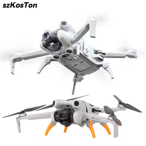 For DJI Mini 4 Pro Foldable Landing Gear Extended Height Leg Support Protector Stand Skid For DJI Mi