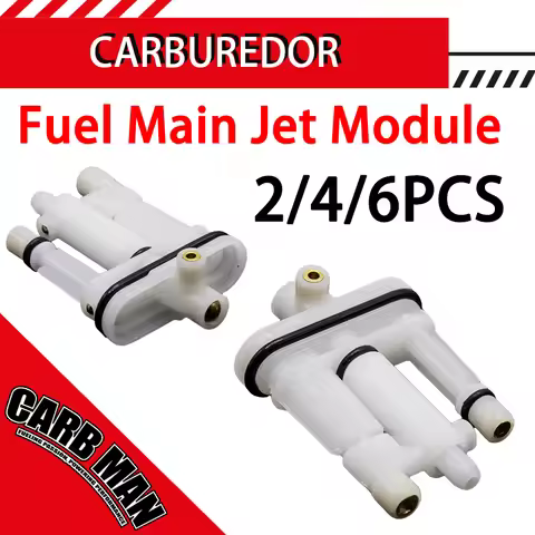 2/4/6PCS Lawn Garden Carburetor Fuel Main Jet Module Fuel Assembly Module For Briggs & Stratton 450E